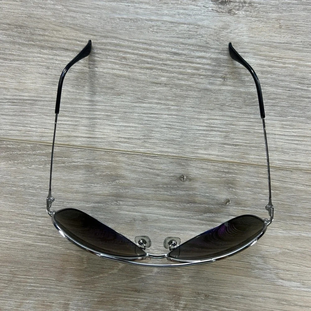 Ray-Ban RB3293 004/9A Polarized Aviator Sunglasses Silver Metal **Frames Only**